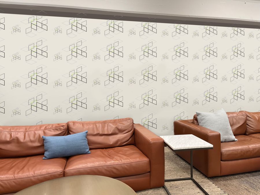 LeviT wallcovering pattern