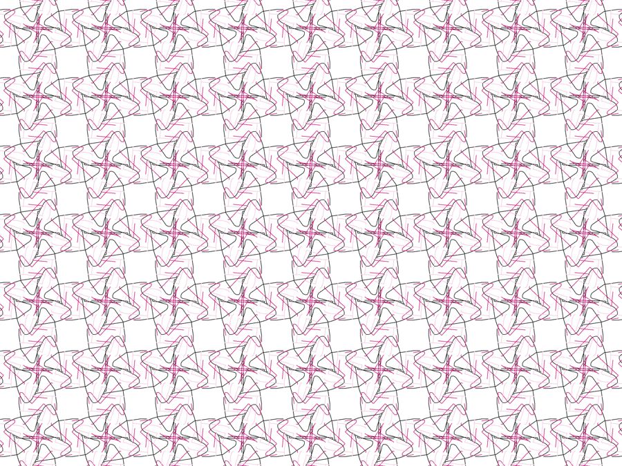 Pink Square wallcovering pattern