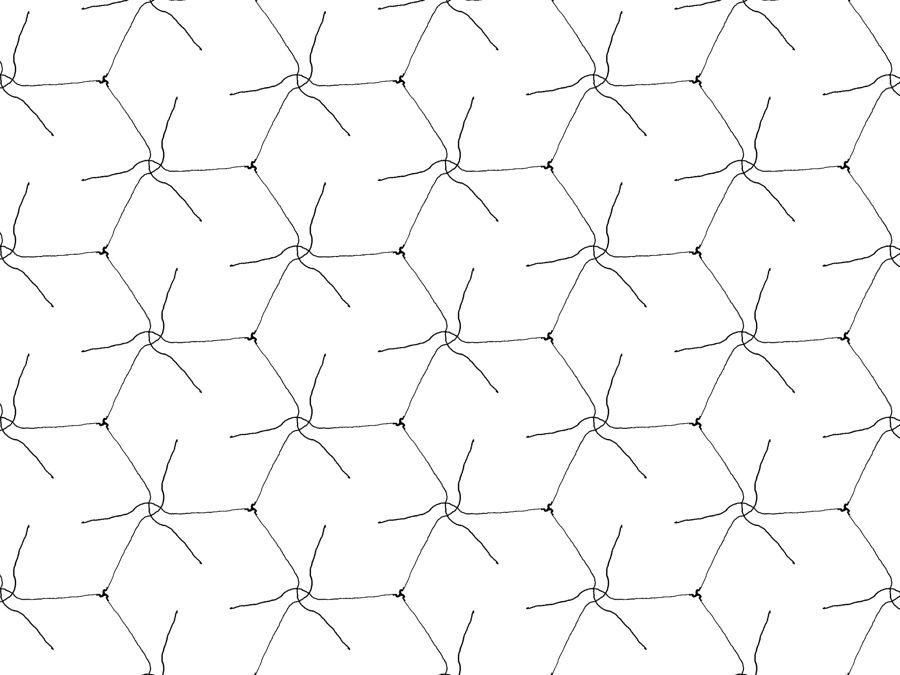 Spider Web wallcovering pattern