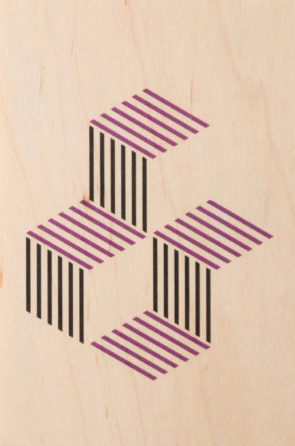Woodhi / Black, Purple by Objects I New York