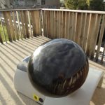 Frankfort Factory — Affordance variant with a glossy black sphere