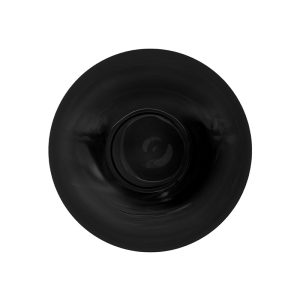 MuraVita in Black, Murano glass candle holder by Lionel Scharly × Milodina