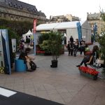 Single Round — Affordance as public seating on a Paris square